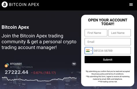 bitcoin apex